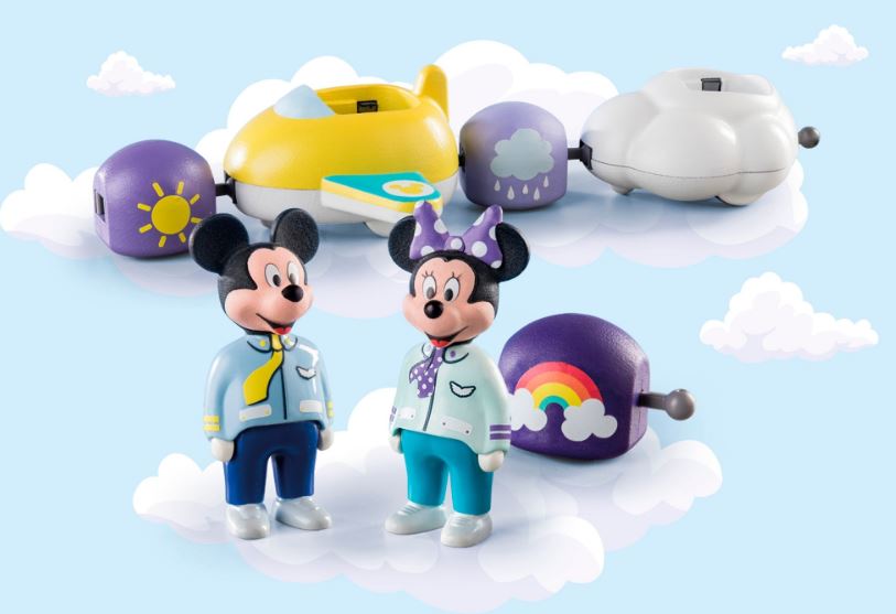 PLAYMOBIL JUNIOR DISNEY - MICKEY AND MINNIE'S CLOUD TRAIN #71697