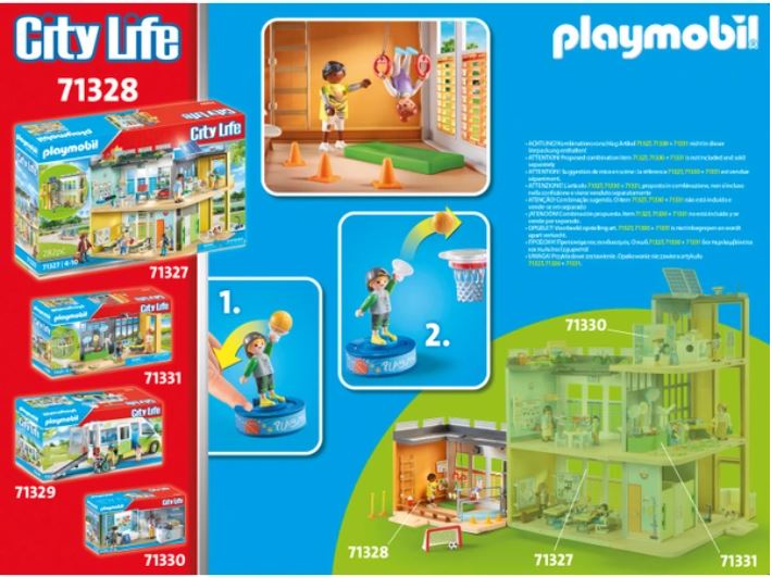 PLAYMOBIL CITY LIFE - GYM #71328