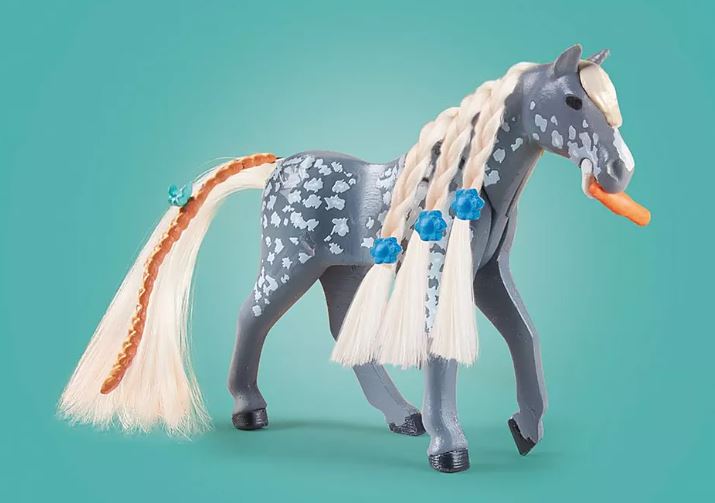 PLAYMOBIL HORSES OF WATERFALL - AMELIA ET WHISPER AVEC BOX POUR CHEVAUX #71353