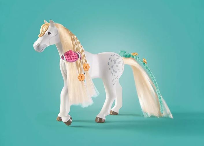 PLAYMOBIL HORSES OF WATERFALL - ISABELLA ET LIONESS AVEC AIRE DE LAVAGE POUR CHEVAUX #71354