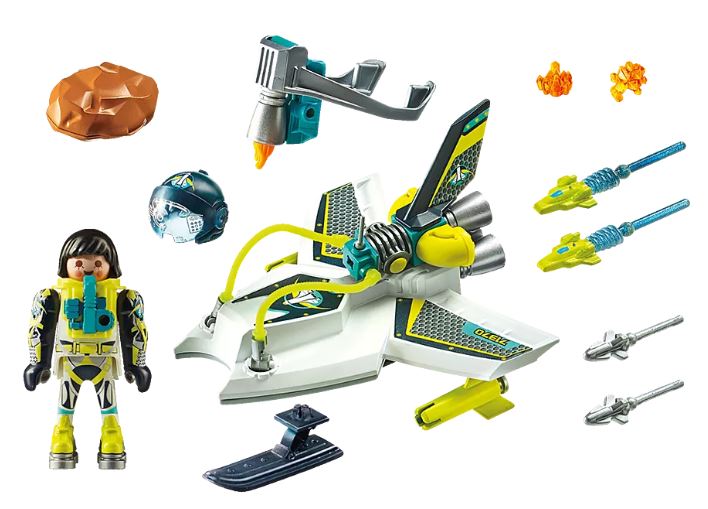 PLAYMOBIL SPACE - PROMO-PACK SPATIONAUTE ET DRONE #71370