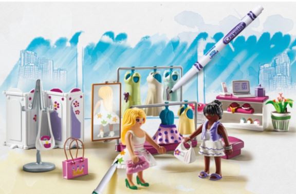 PLAYMOBIL COLOR - BOUTIQUE DU MODE #71372