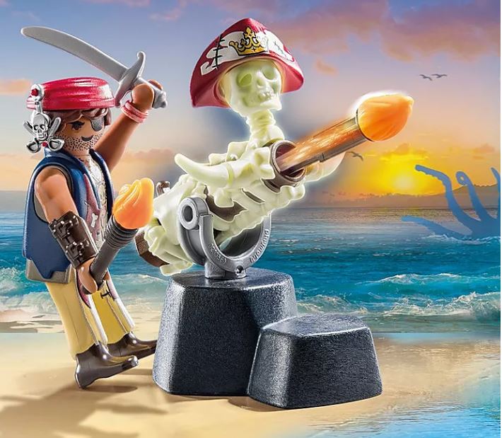 PLAYMOBIL PIRATES - CANONNIER DES PIRATES #71421