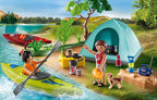 PLAYMOBIL FAMILY FUN CAMPING - FAMILY AND TENT #71425