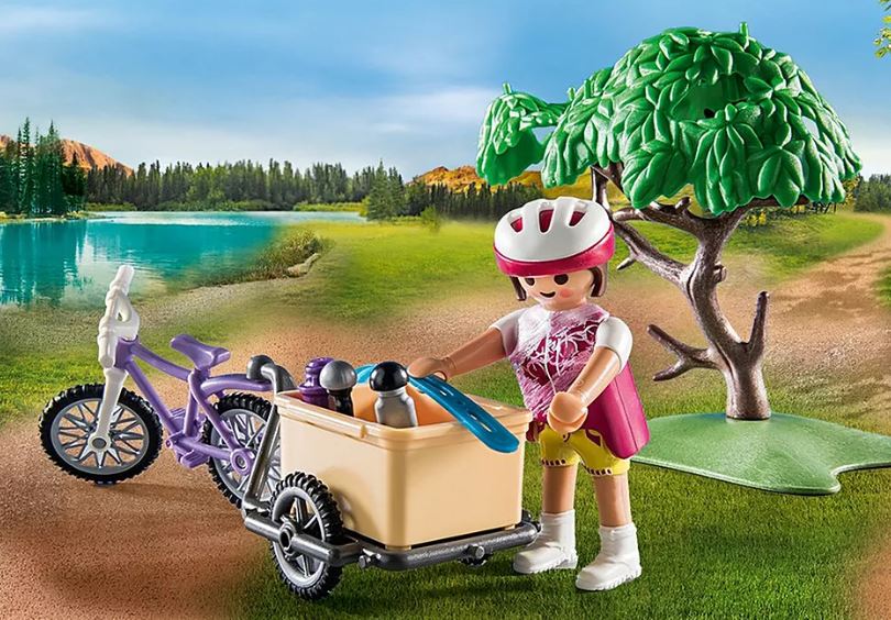 PLAYMOBIL FAMILY FUN CAMPER WITH BIKES #71426
