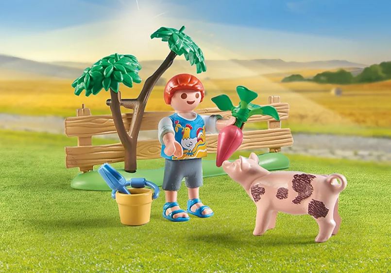 PLAYMOBIL COUNTRY - GRANDS-PARENTS ET POTAGER #71443