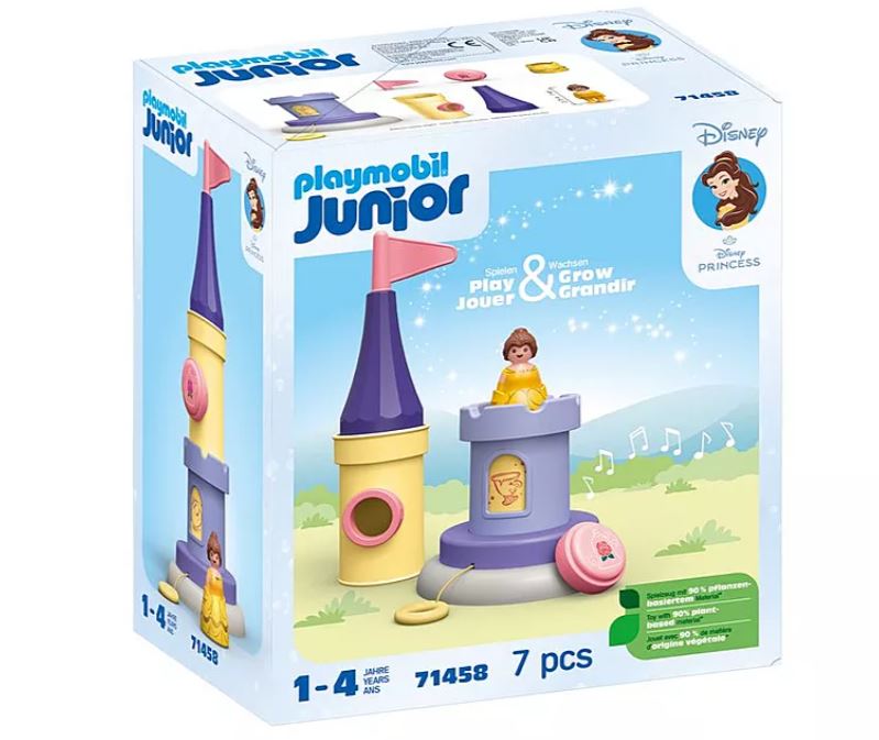 PLAYMOBIL JUNIOR - DISNEY BELLE'S TOWER WITH HER #71458