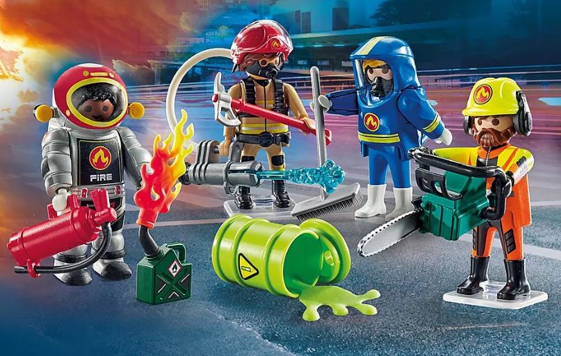 PLAYMOBIL ACTION HEROES - MY FIGURES - HIGH-RISK PROFESSIONS #71468