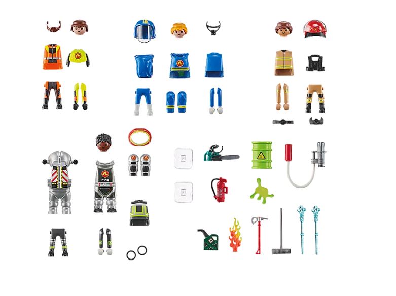 PLAYMOBIL ACTION HEROES - MY FIGURES - HIGH-RISK PROFESSIONS #71468