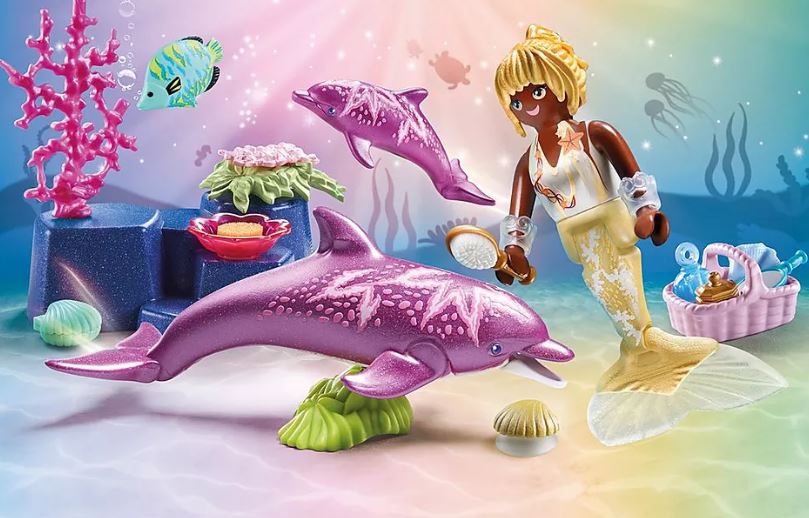 PLAYMOBIL PRINCESS MAGIC - MERMAID WITH DOLPHINS #71501