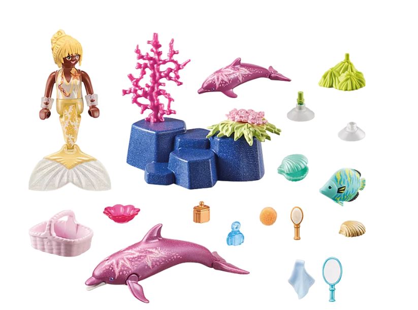 PLAYMOBIL PRINCESS MAGIC - MERMAID WITH DOLPHINS #71501