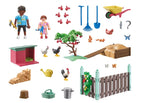 PLAYMOBIL MY LIFE - POULAILLER ET JARDIN #71510