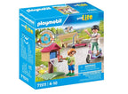 PLAYMOBIL MY LIFE - BOÎTE À LIVRES AVEC MAMAN ET ENFANT #71511
