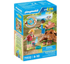 PLAYMOBIL MY LIFE - CHILDREN WITH HEDGEHOG FAMILY #71512