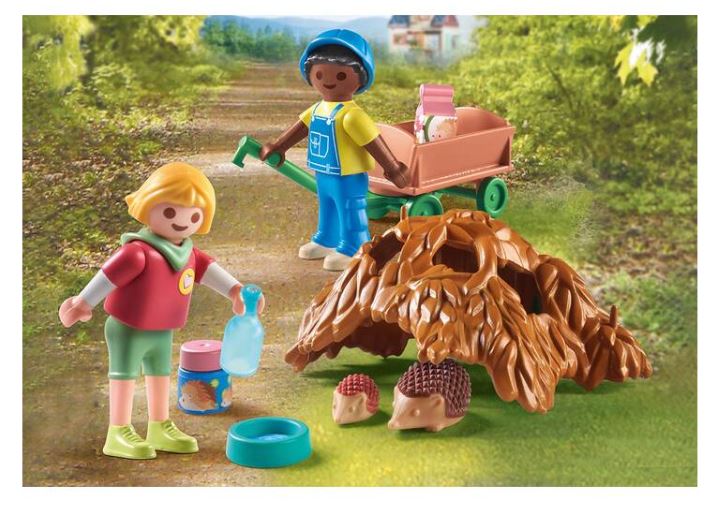 PLAYMOBIL MY LIFE - CHILDREN WITH HEDGEHOG FAMILY #71512