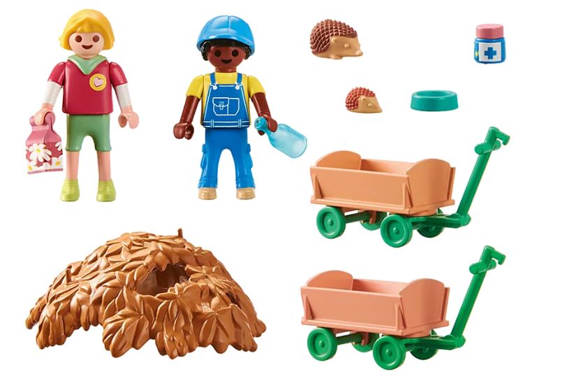 PLAYMOBIL MY LIFE - CHILDREN WITH HEDGEHOG FAMILY #71512