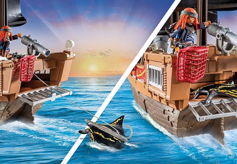 PLAYMOBIL PIRATES - PIRATE SHIP #71530