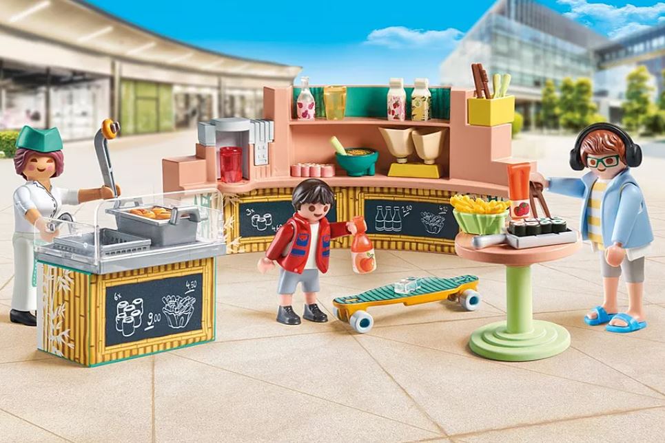 PLAYMOBIL MY LIFE - PLACE DE RESTAURATION #71538