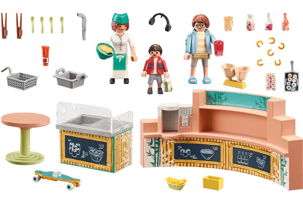 PLAYMOBIL MY LIFE - PLACE DE RESTAURATION #71538