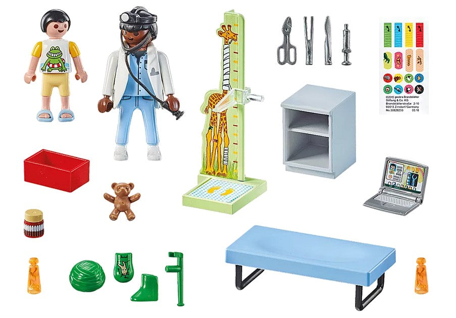 PLAYMOBIL CITY LIFE - PEDIATRICIAN WITH CHILD #71619