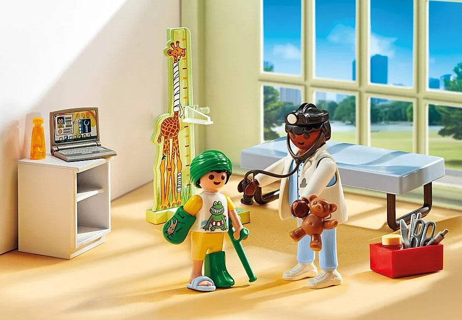 PLAYMOBIL CITY LIFE - PEDIATRICIAN WITH CHILD #71619