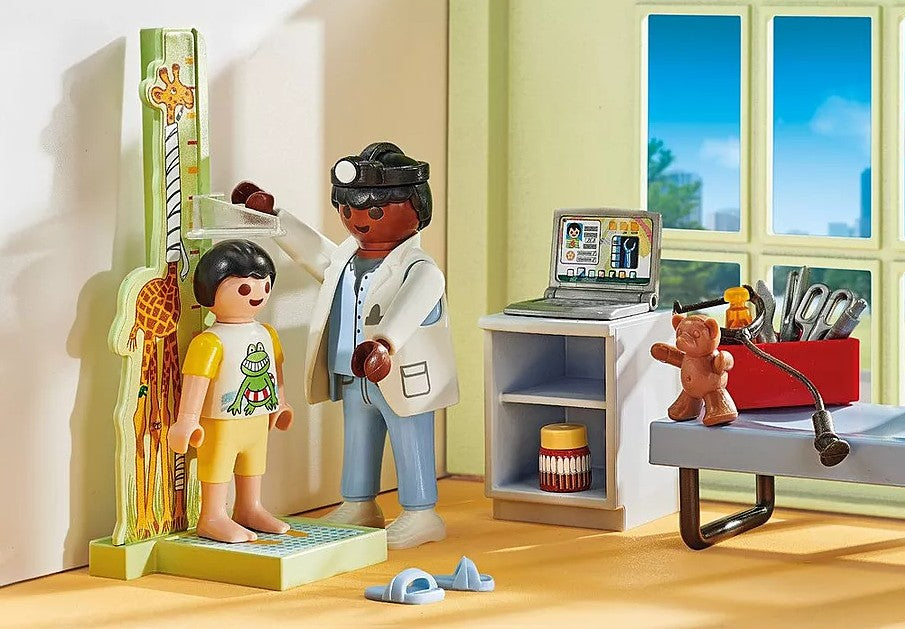 PLAYMOBIL CITY LIFE - PEDIATRICIAN WITH CHILD #71619