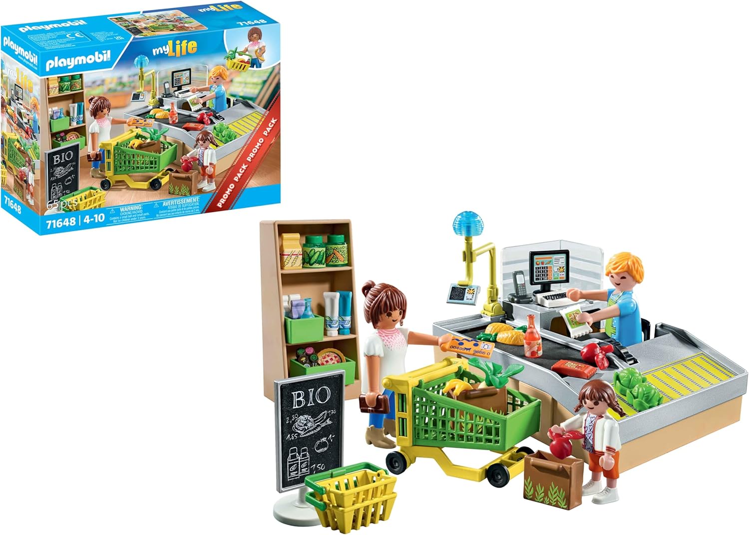 PLAYMOBIL MY LIFE - EPICERIE BIOLOGIQUE #71648