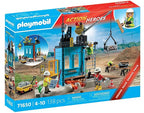 PLAYMOBIL ACTION HEROES - PROMO-PACK OUVRIERS ET CHANTIER #71650