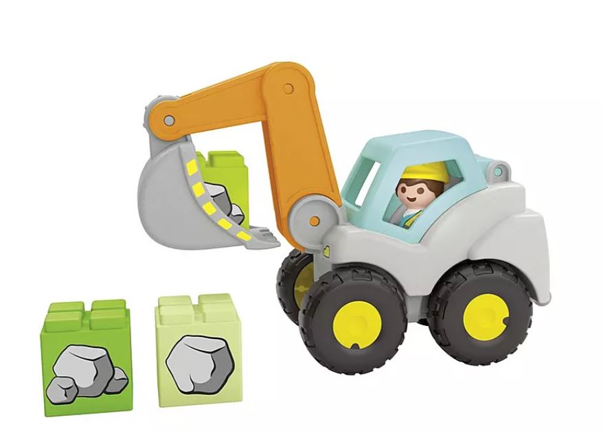PLAYMOBIL JUNIOR - EXCAVATOR #71684