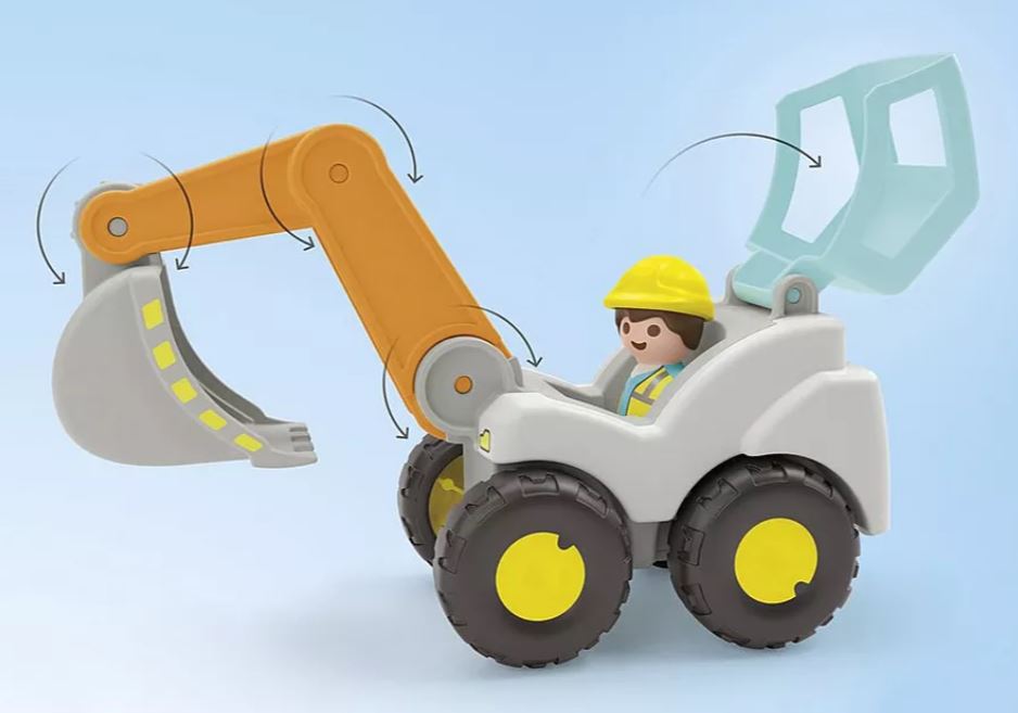 PLAYMOBIL JUNIOR - EXCAVATOR #71684