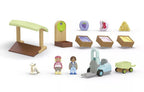 PLAYMOBIL JUNIOR - ORGANIC MARKET STALL AND FORKLIFT #71691