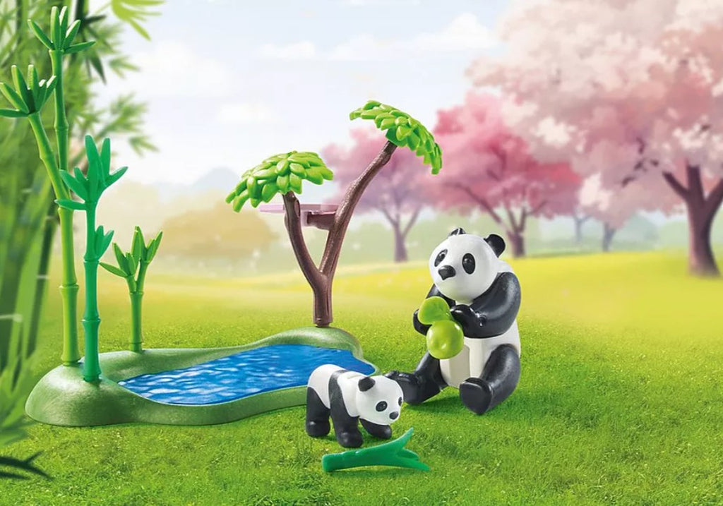 PLAYMOBIL MY LIFE - ASIAN GARDEN AND PANDAS #71762