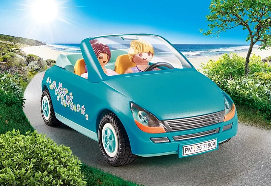 PLAYMOBIL MY LIFE - CABRIOLET ET JEUNES FILLES EN VOYAGE #71809