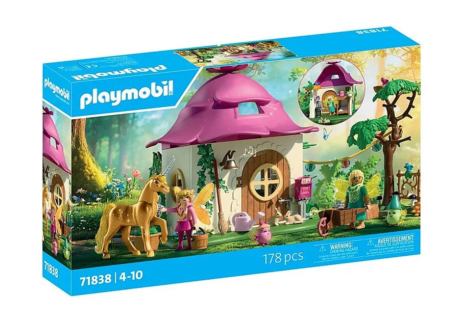 PLAYMOBIL MAGIC - MAISON DE FÉE AVEC LICORNE DORÉE #71838