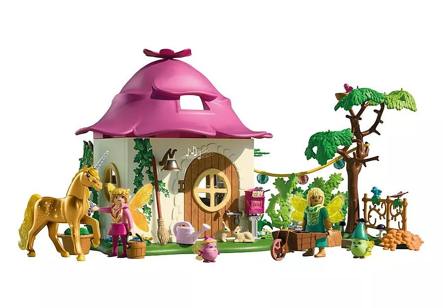 PLAYMOBIL MAGIC - MAISON DE FÉE AVEC LICORNE DORÉE #71838