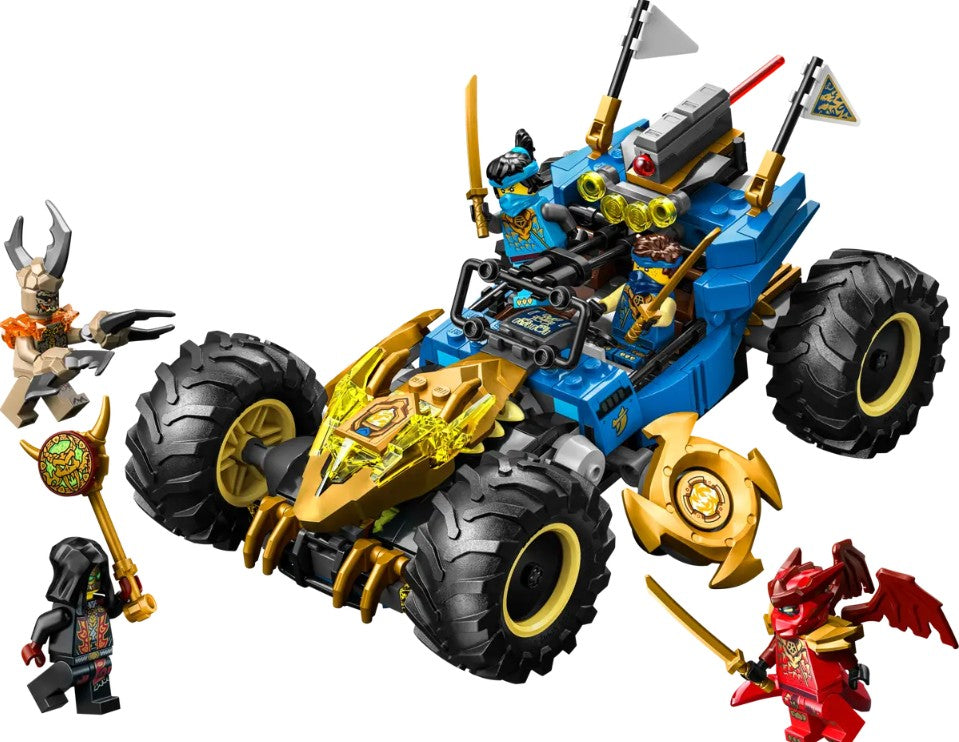 LEGO NINJAGO - LA VOITURE TRANSFORMABLE DE JAY #71856