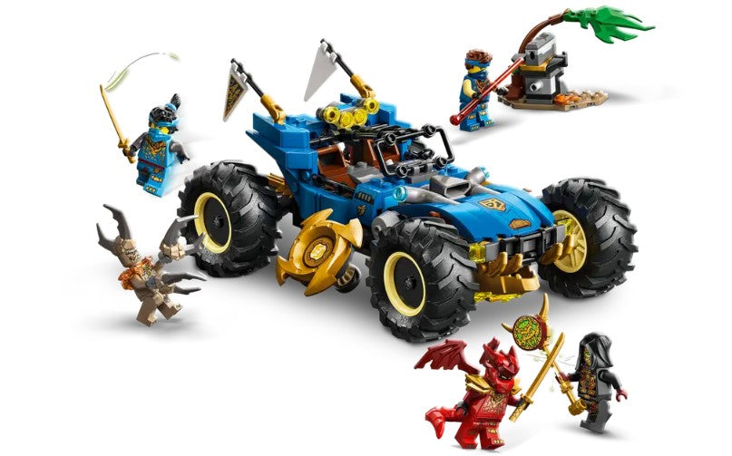LEGO NINJAGO - LA VOITURE TRANSFORMABLE DE JAY #71856