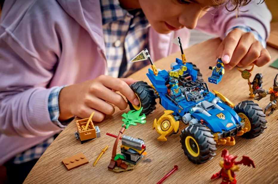 LEGO NINJAGO - LA VOITURE TRANSFORMABLE DE JAY #71856