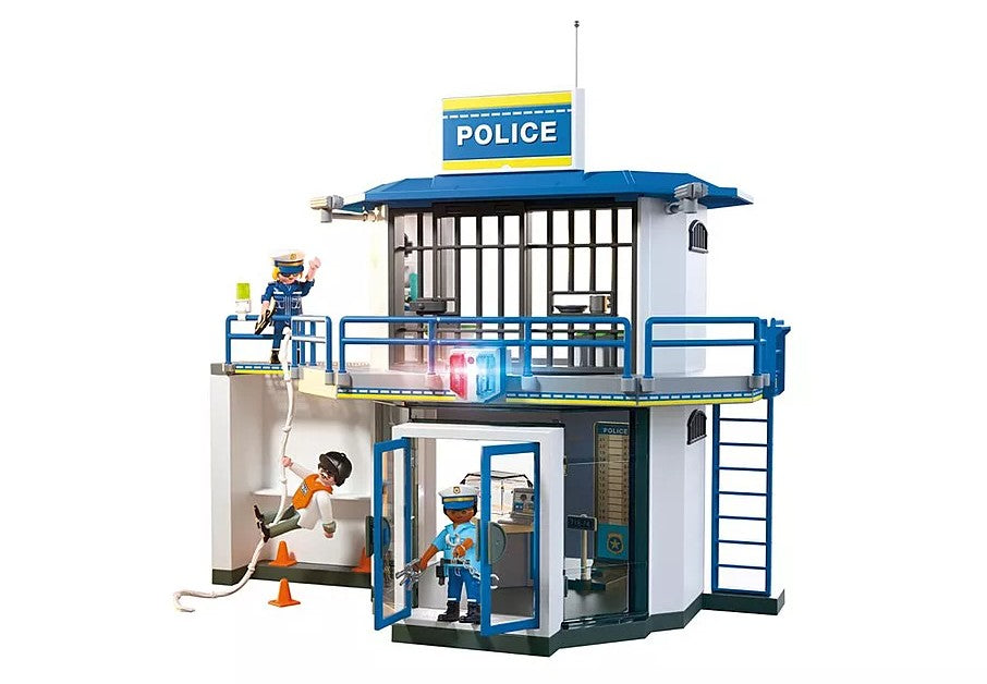 PLAYMOBIL CITY ACTION - POSTE DE POLICE AVEC SALLE DE RECHERCHE #71874