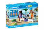 PLAYMOBIL MY LIFE - COUPLE VACANCIERS À LA PLAGE & TRANSATS #71908
