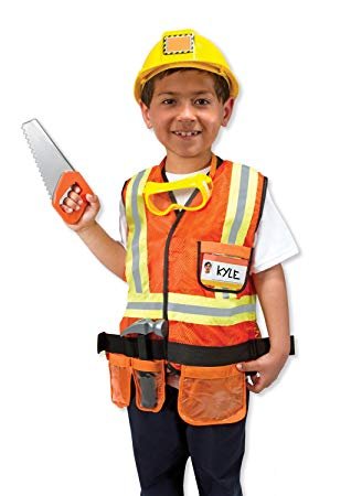 MELISSA AND DOUG - COSTUME DE CONSTRUCTION