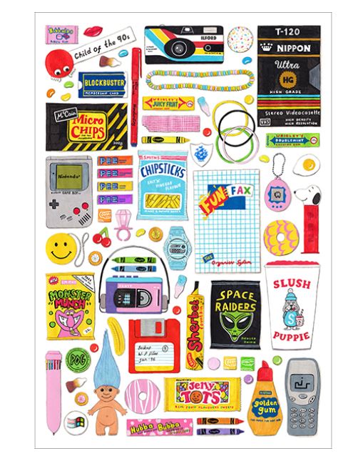 HAPPILY 1000-PIECE PUZZLE - IN THE 90S (ARTIST HOLLY MAGUIRE) #28897