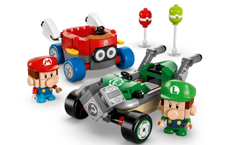 LEGO SUPER MARIO - MARIO KART – BÉBÉ MARIO CONTRE BÉBÉ LUIGI #72034