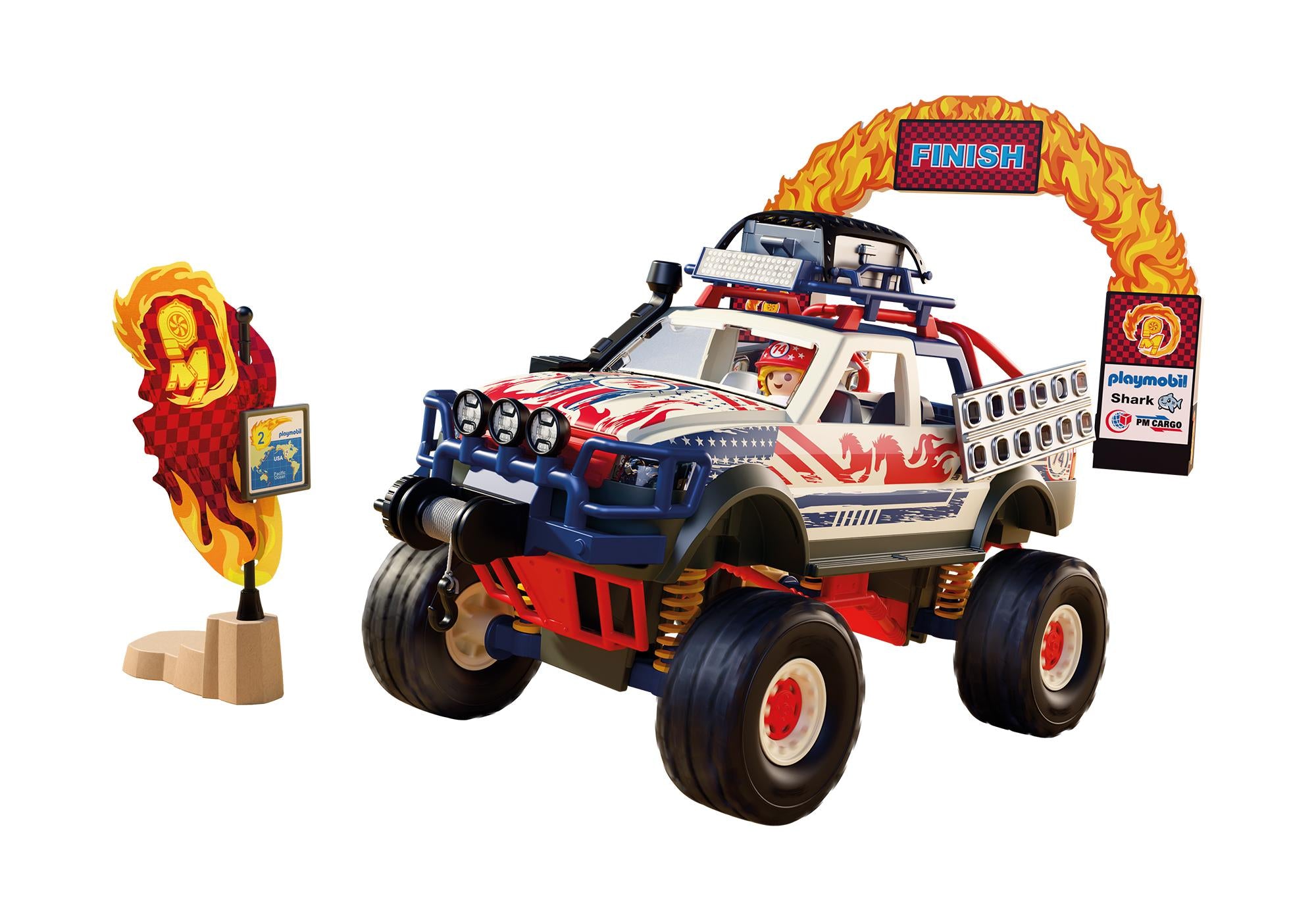 PLAYMOBIL OFFROAD CARS - CAMION TOUT-TERRAIN #70532