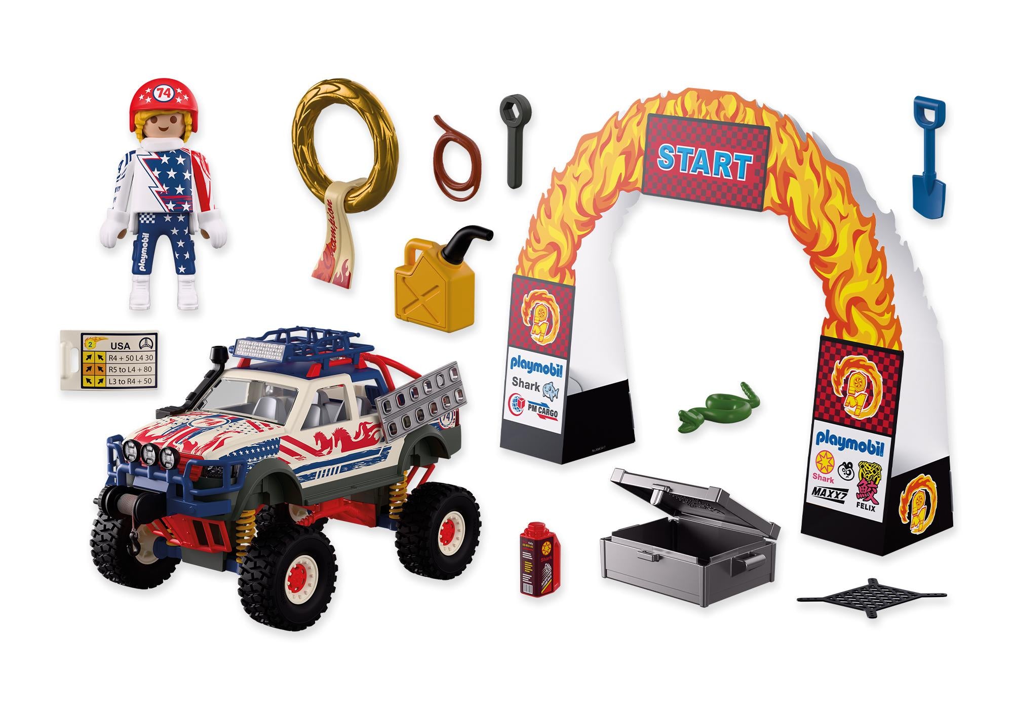 PLAYMOBIL OFFROAD CARS - CAMION TOUT-TERRAIN #70532
