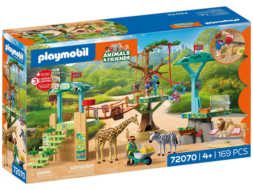 PLAYMOBIL ANIMALS & FRIENDS - PARC D'ESCALADE SAUVAGE #72070