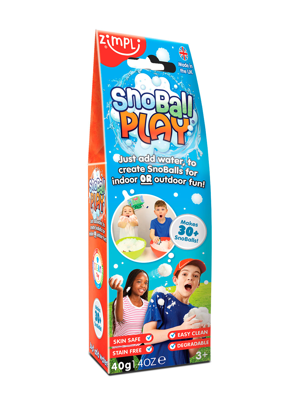 ZIMPLI - SNOBALL PLAY 40G (SNOWBALLS)