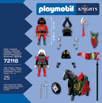 PLAYMOBIL KNIGHTS - CHEF DES CHEVALIERS DU DRAGON #72118