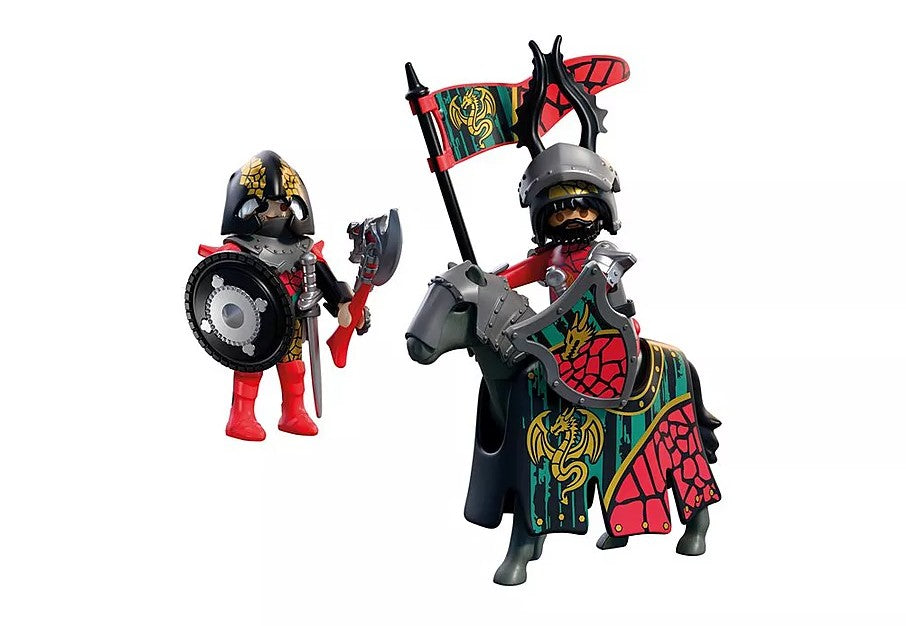 PLAYMOBIL KNIGHTS - CHEF DES CHEVALIERS DU DRAGON #72118
