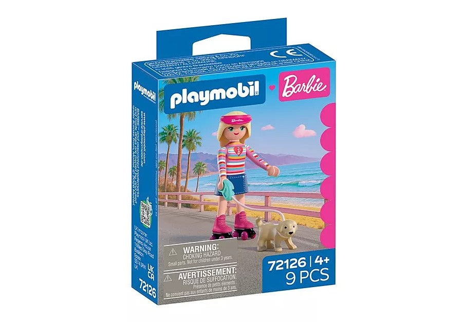 PLAYMOBIL BARBIE - MALIBU PROMENADE À MALIBU #72126